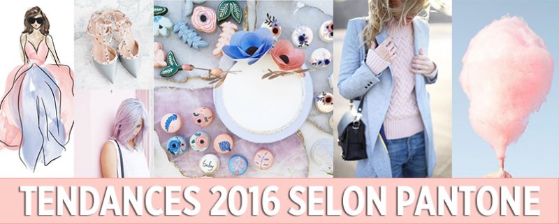 Tendance 2016 selon Pantone