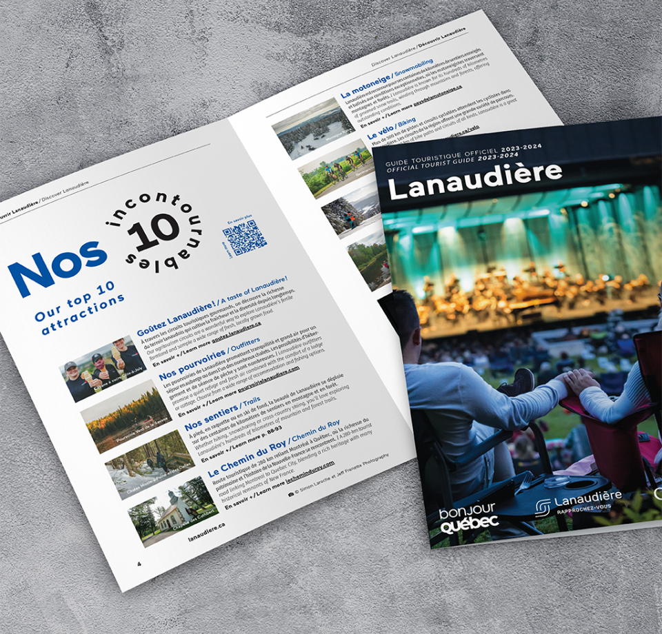 Guide touristique 2023 - Tourisme Lanaudière